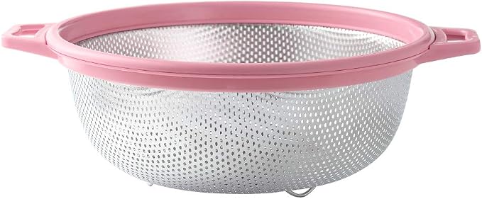 HiramWare Stainless Steel Colander - Image 5
