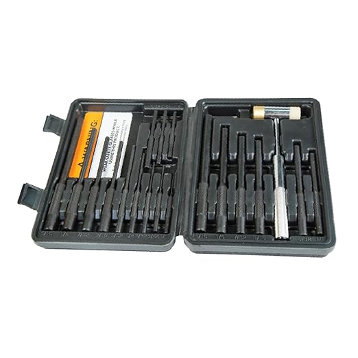 Wheeler Master Roll Pin Punch Set by Wheeler