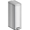 8 gallon/30L Slim Stainless Steel Garbage Can by SolaceCove