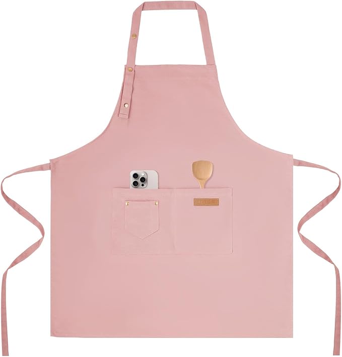 Tosewever Art Aprons for Women Painting Pottery Baking, Mens Buckle Straps by Tosewever