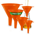Oil Funnel Set – Plastic Funnels by Unknown