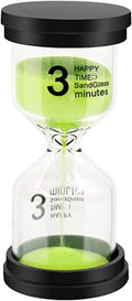 Sand Timer, Sand Timers Colorful 3 Minutes Sandglass Timer by Monsin