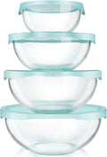 Luvan Borosilicate Clear Glass Mixing Bowls by Luvan