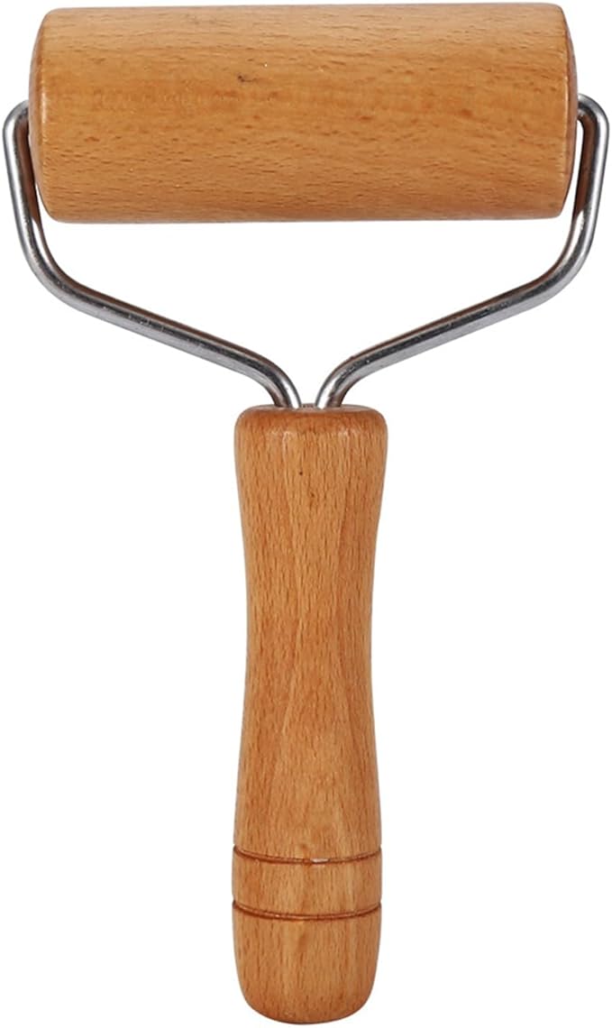 Small Rolling Pin, Wooden Dough Roller, Non-Stick Pizza Roller, T Type Rolling by Unknown