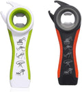 2 pcs 5 In 1 Multi Function Multi-function Can Jar Bottle Open/Tighten Bottle by Love+Life+Love+Family