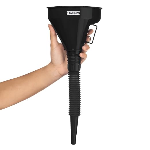 Automotive Flex Funnel with Hose | Wide Mouth Flexible Oil Funnel - Image 8