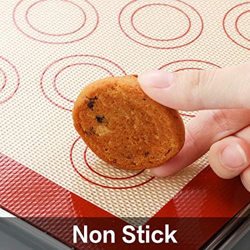 MCIRCO 6 Piece Stainless Steel Baking Sheet - Image 6
