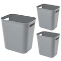UUJOLY Plastic Small Trash Can Wastebasket, Garbage Container Basket by UUJOLY
