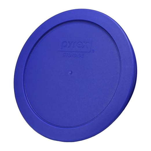 Pyrex Light Blue 4 Cup Round Storage Cover #7201-PC - Image 4