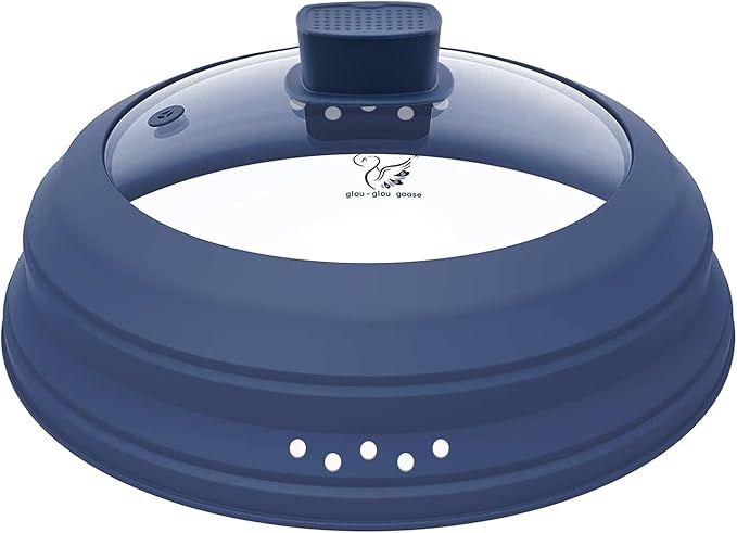 Microwave Splatter Cover Glass Guard Lid by GGG-GLOU-GLOUGOOSE