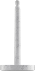 Koville Carrara Marble Paper Towel Holder Countertop, 6“ Genuine Stone Paper by Koville