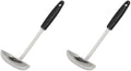 Chef Craft Select Cooking Ladle, 11.5 inch, Stainless Steel/Black by ChefCraft