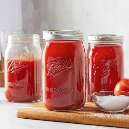Ball Glass Mason Jars with Lids and Bands, Used - Image 7