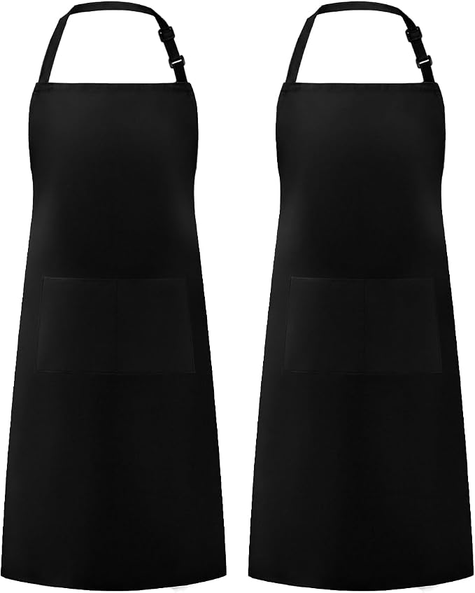 Syntus Apron for Men Women, Adjustable Cooking Kitchen Chef Aprons by Syntus