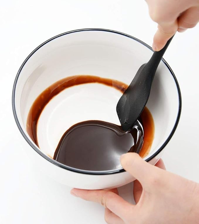 Silicone Spatula 3-piece Set, Ergonomic Handle High Heat-Resistant Spatulas - Image 7