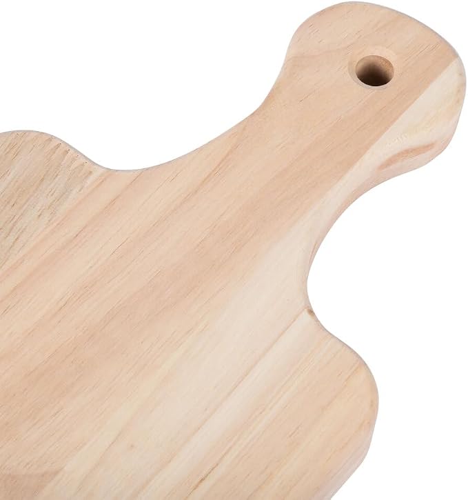 LZMS 4-Pack 13"x 5 1/2" Small Wood Serving Boards Set | Unfinished Wood Crafts - Image 4