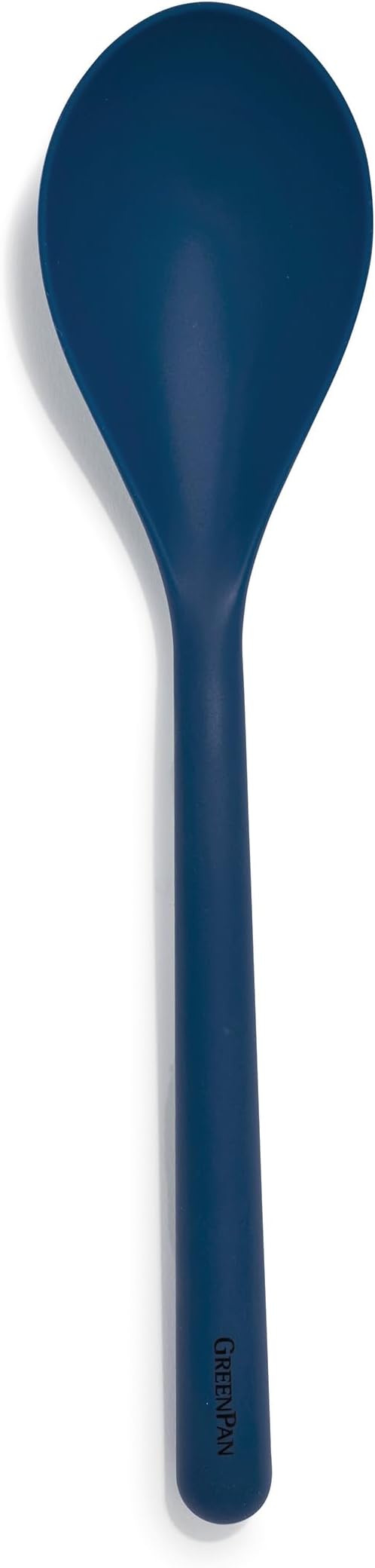 GreenPan Silicone Solid Spoon, Mixing Stirring Serving, Cooking Kitchen Utensil by GreenPan
