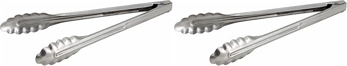 Winco Stainless Steel, Coiled Spring Utility Tong Heavyweight by Winco