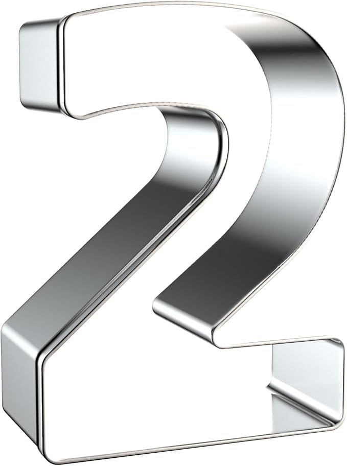 Number Cookie Cutter Set 3 Inch - Image 4