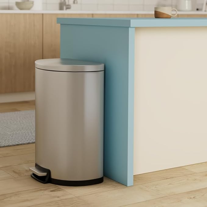 QUALIAZERO 50L/13Gal Heavy Duty Hands-Free Stainless Steel Commercial/Kitchen - Image 2