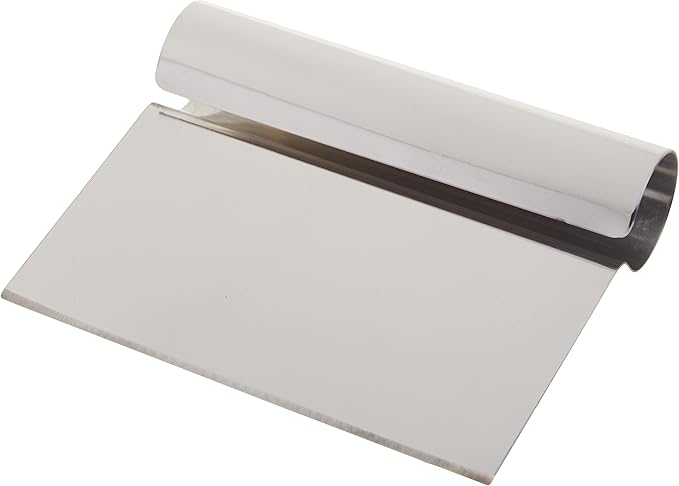 Winco Handle Winware Stainless Steel Dough Scraper - Image 2