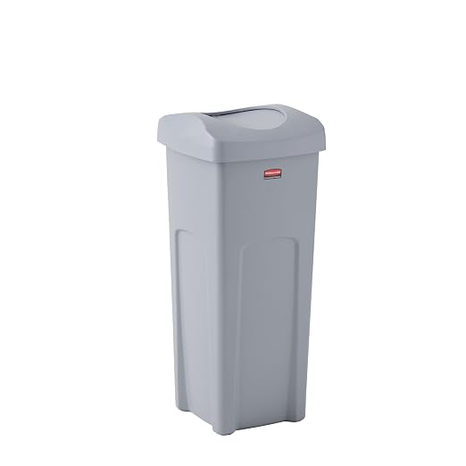 Rubbermaid Commercial Products Square Trash/Garbage Container by RubbermaidCommercialProducts