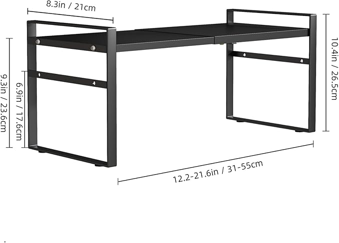 Expandable Cabinet Shelf Organizer Riser - Image 2