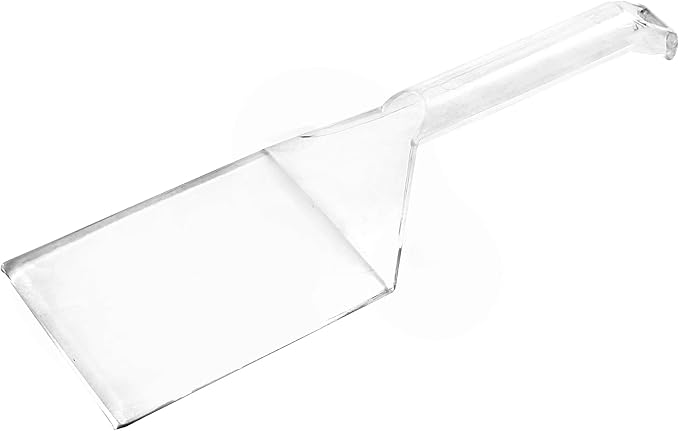 PARTY BARGAINS Clear Disposable Plastic Spatulas – 8-Pack Heavy Duty Kitchen - Image 3