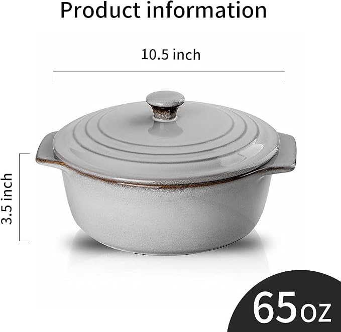 KOOV Ceramic Casserole Dish - Image 3