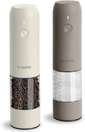 Electric Salt and Pepper Grinder Set, USB Rechargeable, Automatic Salt and by TLYSXPROOfficial