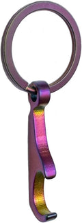 Titanium Bottle Opener, Small Keychain Beer Bottle Opener Can Opener by SHEICAP