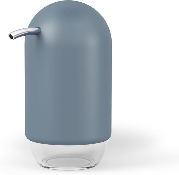 Umbra Touch Hand Soap Dispenser, Plastic Liquid Pump Bottle, Durable and by Umbra
