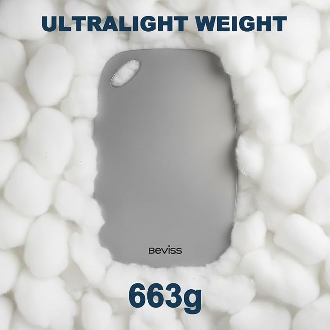 Real 99.85% Pure Titanium Cutting Board Non-Toxic 15" x 11"- BPA Free, - Image 8