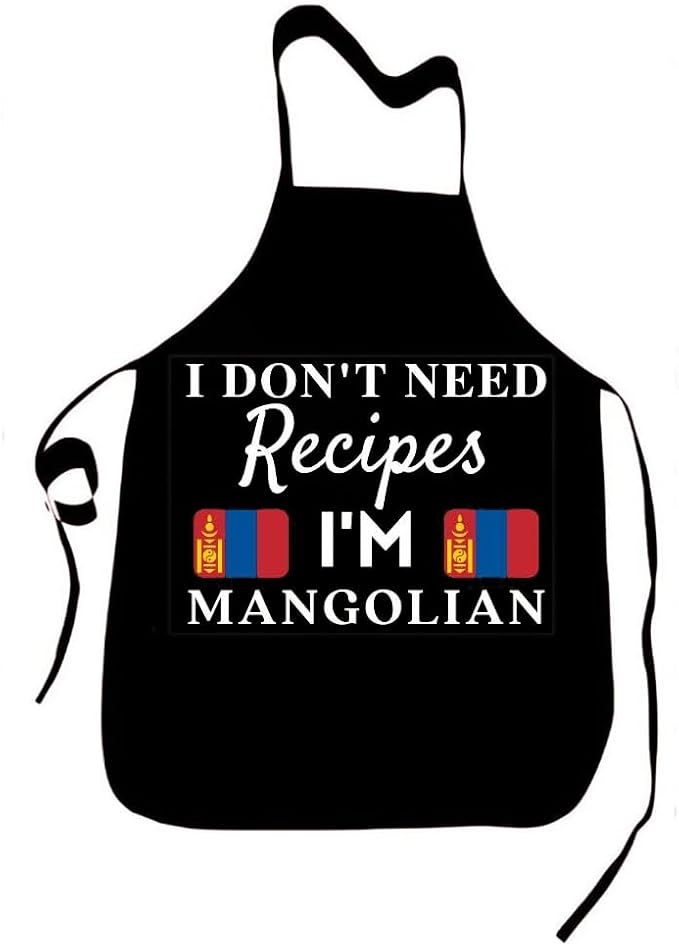 I Don't Need Recipes Novelty Chef Kitchen BBQ Apron Barber Chef Bib BBQ Kitchen by FaceYee