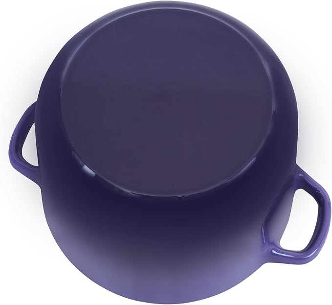 Flavehc Dutch Oven Pot with Lid 2.8 qt Cast Iron Dutch Oven - Image 6