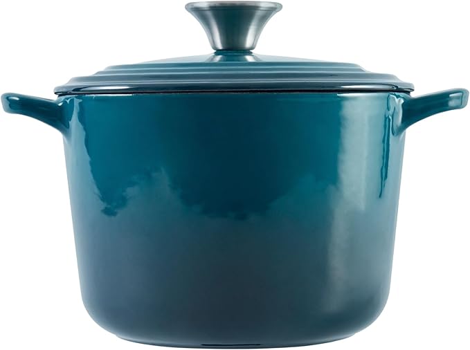 Flavehc Dutch Oven Pot with Lid 2.8 qt Cast Iron Dutch Oven - Image 9