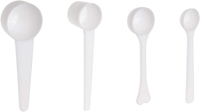 ONLYKXY 1/3/5/10g Measuring Spoons Coffee Protein Milk Powder Scoops Spoon by Unknown