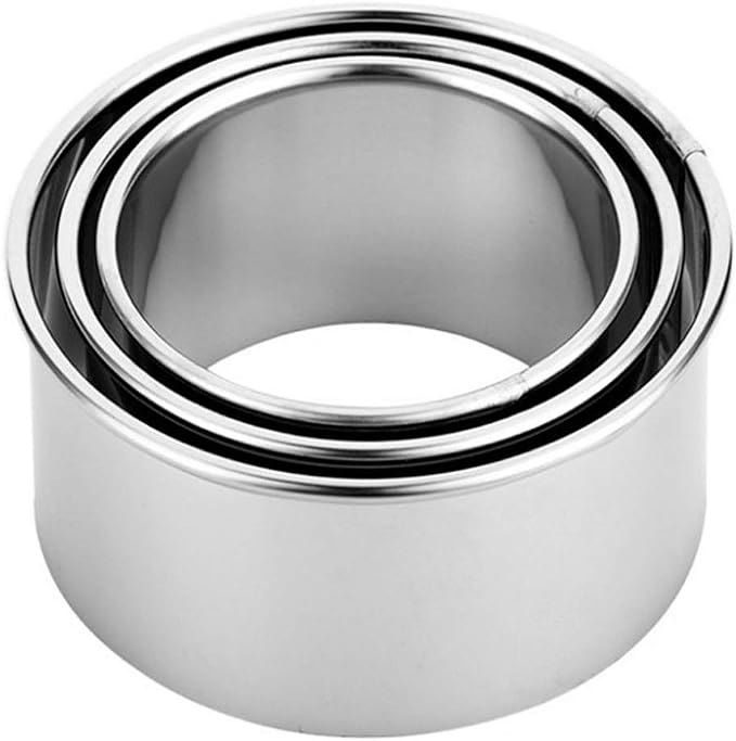 Cookie Cutters - Biscuit Cutters/Stainless Steel Dumpling Cutters/Cake Pastry by ZDHSOY