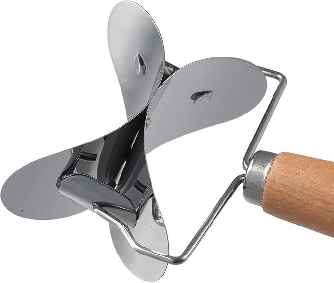 Stainless Steel Large Dumpling Skin Dough Circle Roller Machine Cutters Home - Image 6
