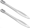 2 Pcs 1/8 Teaspoon Stainless Steel Single Measuring Spoon, Long Handle Metal by AUOIKKHOMEGARDEN