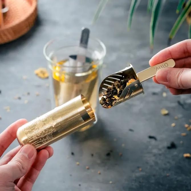 Tea Infuser Spoon For Loose Leaf Tea Stainless Steel Popsicle Tea Stick Tea - Image 3