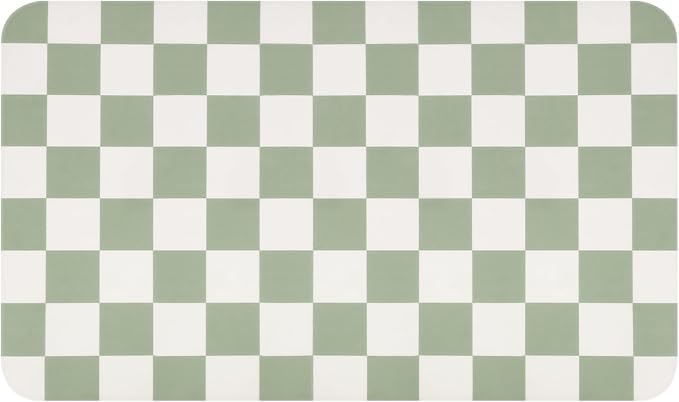CooRug Checkered Dish Drying Mat - Image 9