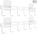 YiZhi Adhesive Wall Hooks Rack Kitchen Rail, Space Saving Utensil Holder No by Unknown