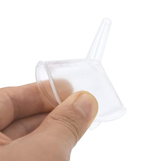 Small Funnel, 2.16inch Clear Plastic Mini Funnels - Image 4