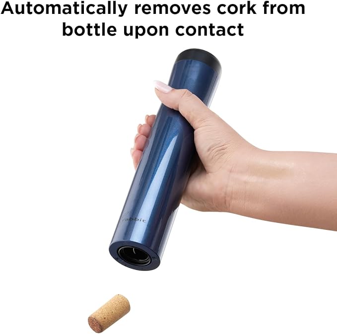 Rabbit Automatic Electric Wine Opener Corkscrew, Rechargeable - Image 3