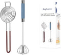 Semi Automatic Whisk & Egg Yolk Separator, Stainless Steel Mini Hand Push Whisk by Unknown