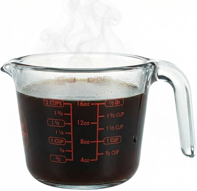 Mrs. Anderson's Baking Glass Measuring Cup, Borosilicate Glass, Precision - Image 4