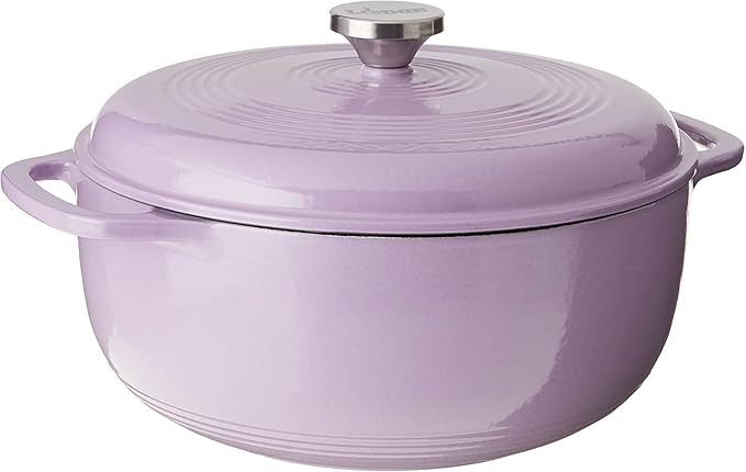 Lodge 3 Quart Enameled Cast Iron Dutch Oven by Lodge