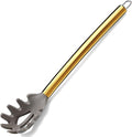 Gold Spaghetti Spoon, Berglander Non-stick Silicone Pasta Server by Berglander