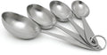 Lindy's MPC4 4-Piece Stainless Steel Measuring Scoop Set, 9 inches long by Lindys